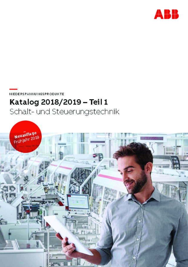 Katalog Niederspannungsprodukte
