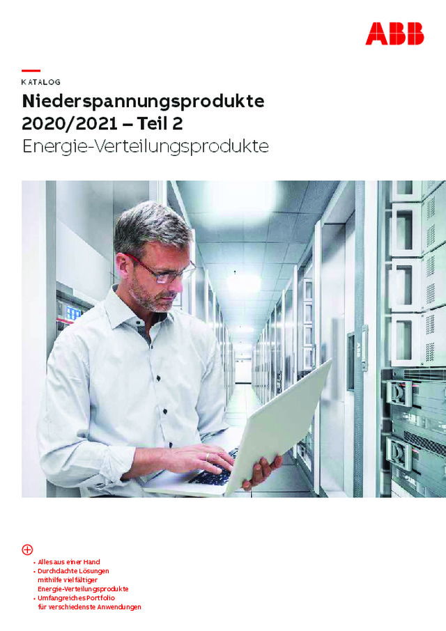 Niederspannungsprodukte 2020/2021 – Teil 2