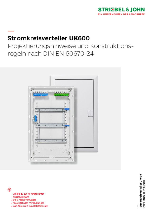 Stromkreisverteiler UK600