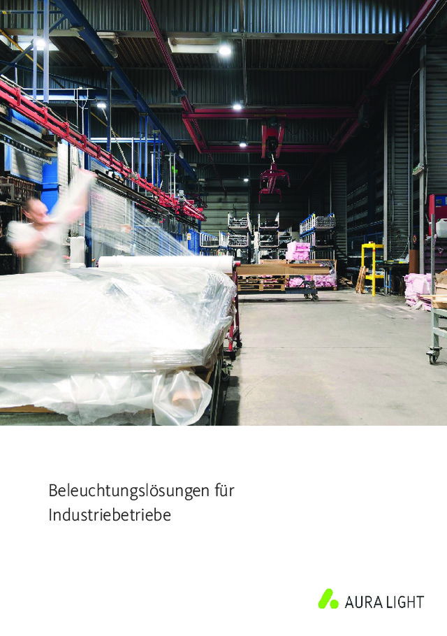 Beleuchtungslösungen für Industriebetriebe