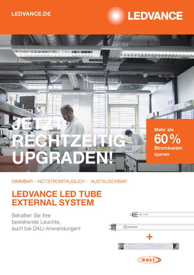 LEDVANCE LED TUBE EXTERNAL SYSTEM