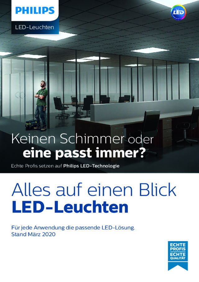 Alle LED-Leuchten auf einen Blick!