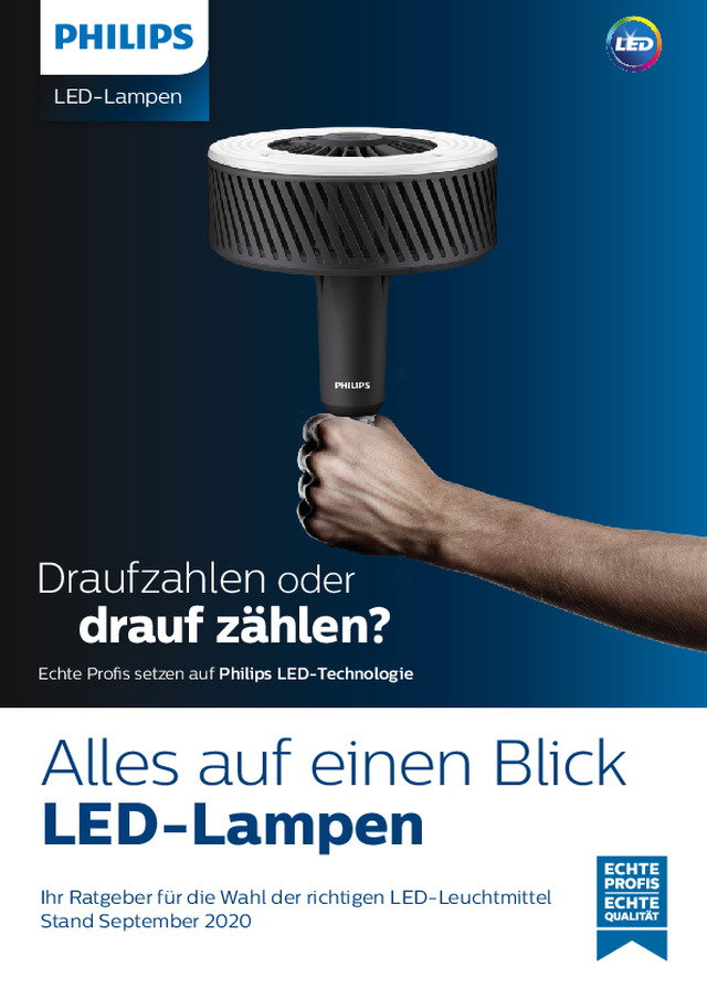 Jetzt die Philips LED-Lampen kennenlernen