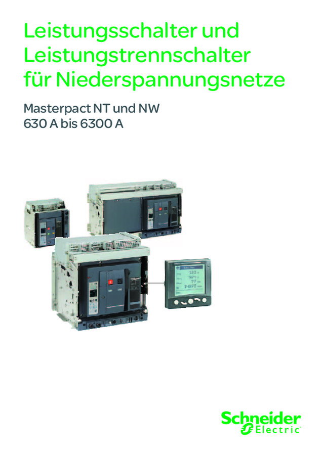 Leistungsschalter und Leistungstrennschalter für Niederspannungsnetze