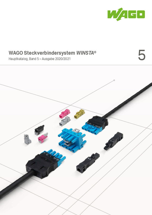 Hauptkatalog Band 5, 2020/2021: Steckverbindersystem WINSTA®