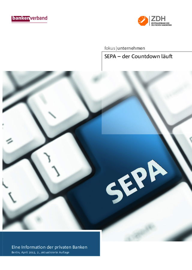 Was sich mit der neuen EU-Vorschrift zum SEPA-Zahlverfahren ab 2014 ändert