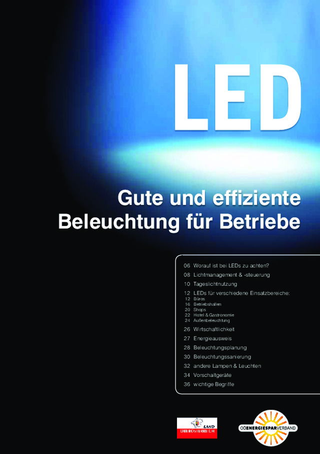 LED - Gute und effiziente Beleuchtung für Betriebe
