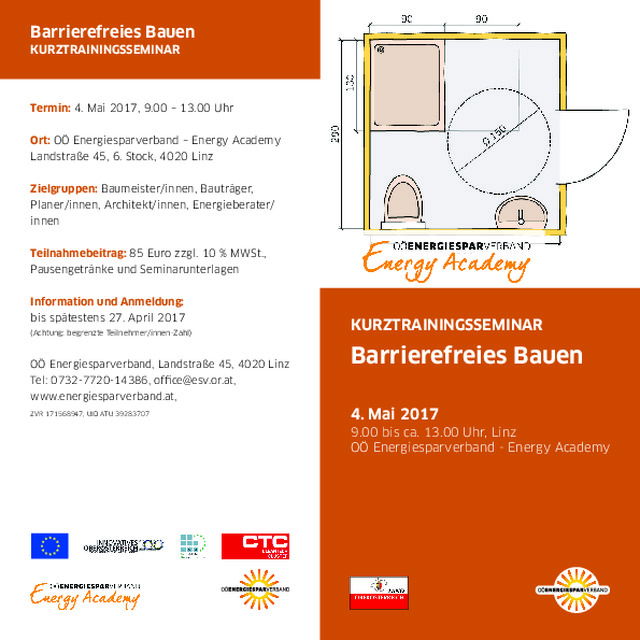Kurztrainingsseminar "Barrierefreies Bauen"