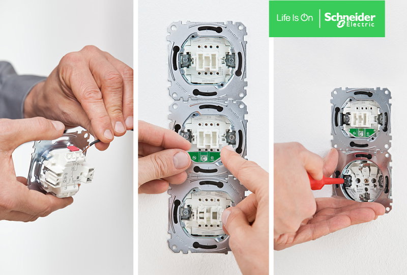 Mit QuickFlex machen Sie Schluss mit komplizierten Installationen.