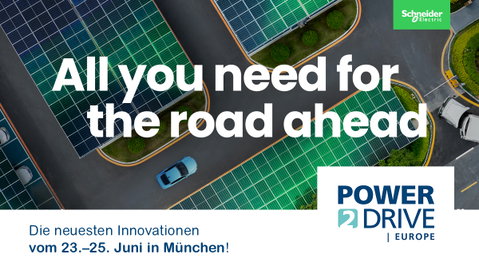 Besuchen Sie Schneider Electric auf der Power2Drive 2026!