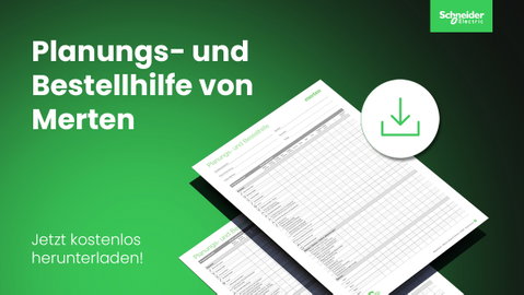 Effizienter planen, einfacher bestellen: Mit der Planungshilfe von Merten!