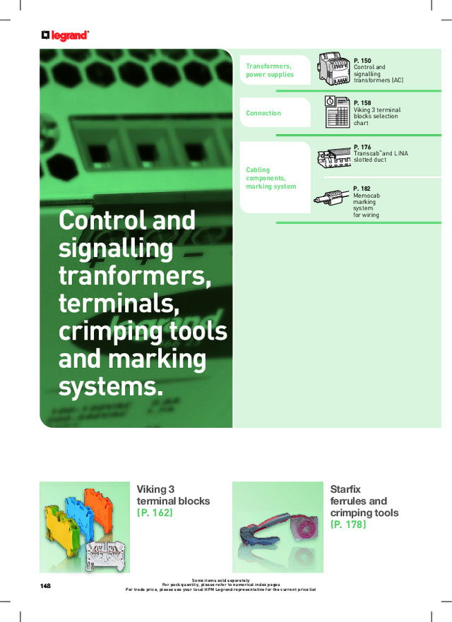 Legrand Industrial Transformers