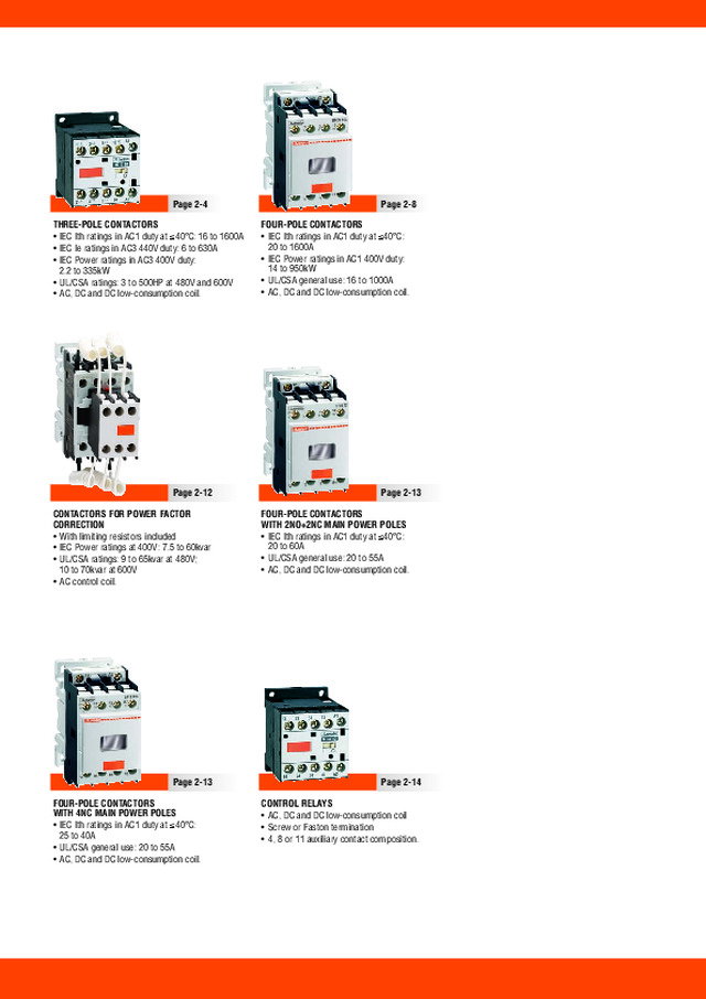 Lovato electric: contactors