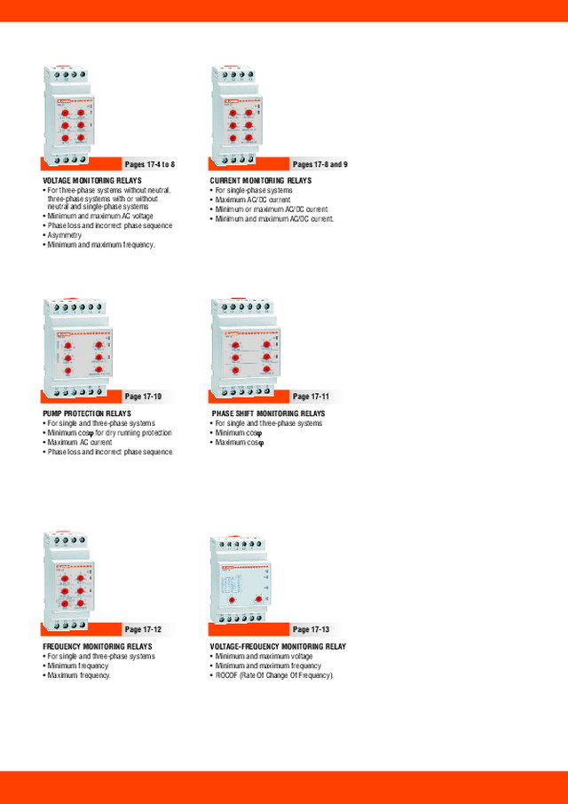 Lovato electric: protection relays