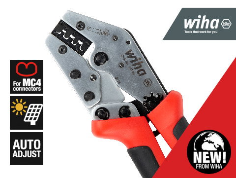 Attention PV professionals: New crimp tool for MC4 connectors!