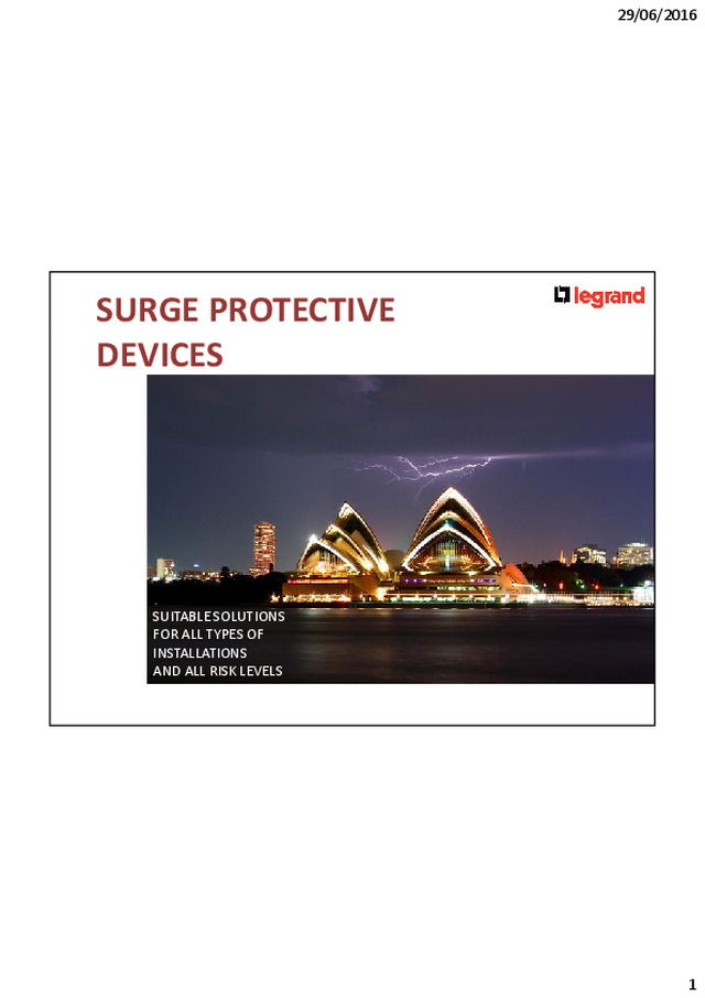 Basics for protection against transient and surge voltages