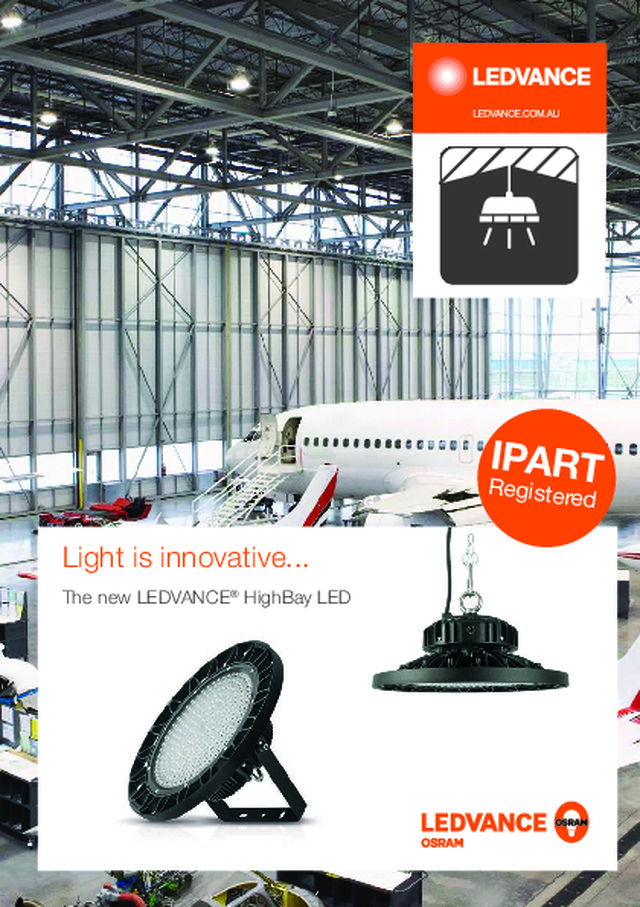 The new LEDVANCE® HighBay LED