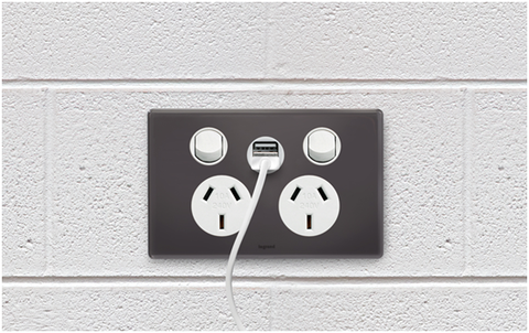 Want to install a USB powerpoint into a brick wall? Here’s what you need