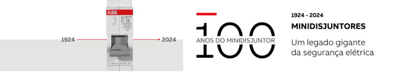 É tempo de celebrar... 100 anos do Minidisjuntor!