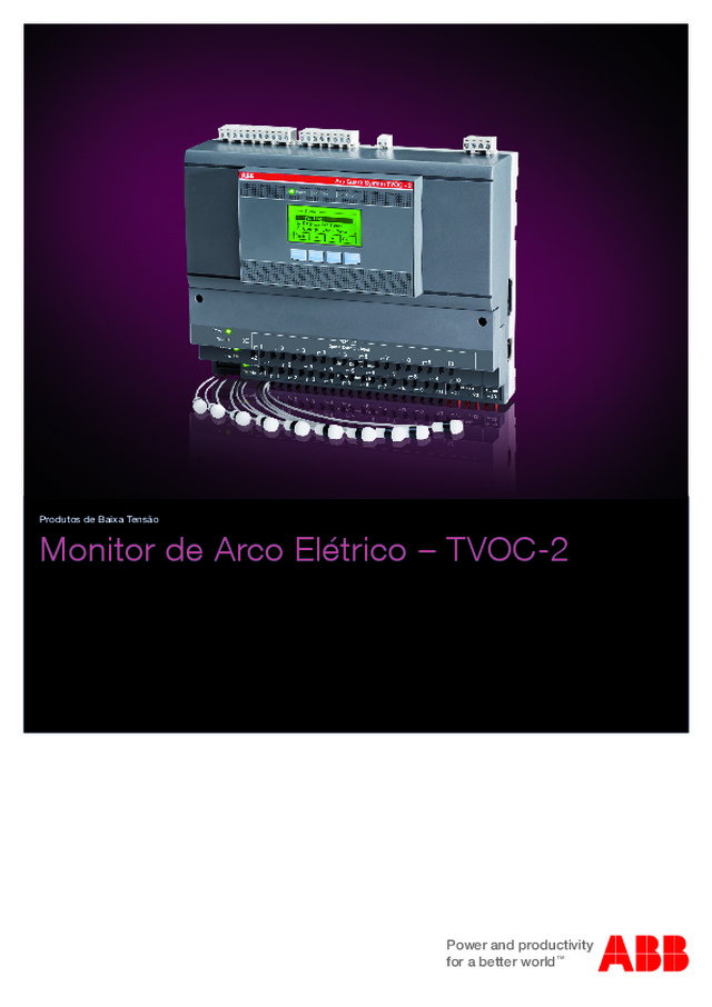 Catálogo de Monitor de Arco Elétrico