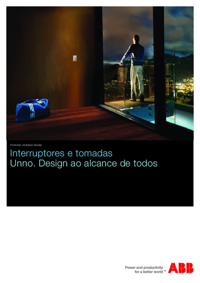 Interruptores e tomadas - Unno. Design ao alcance de todos (1,74Mb)