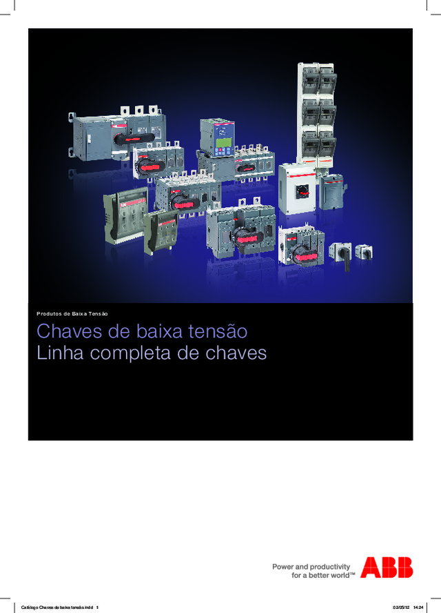 Chaves de BT | Linha completa de chaves