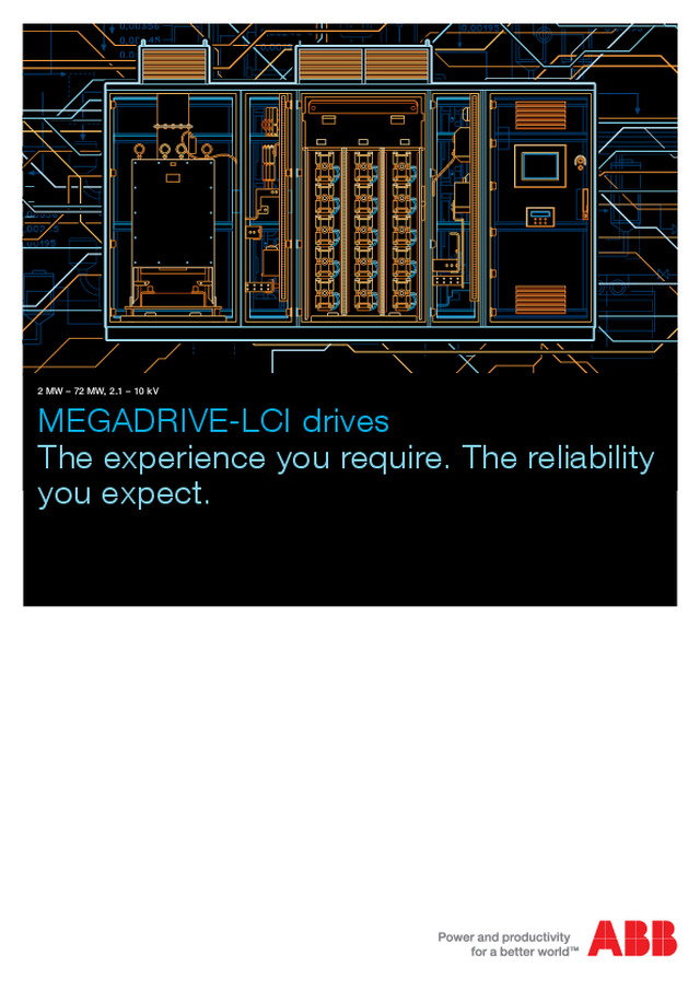 Drive MEGADRIVE-LCI da ABB (EN)