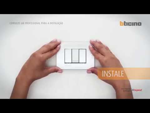 Bticino Livinglight - Instalação e Personalização acabamento Tech