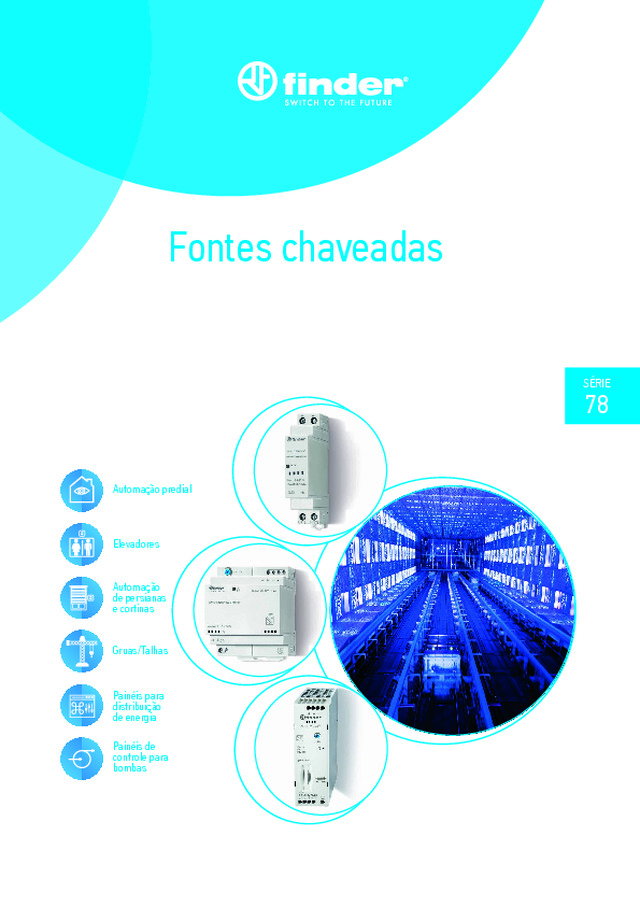 Fontes chaveadas Série 78