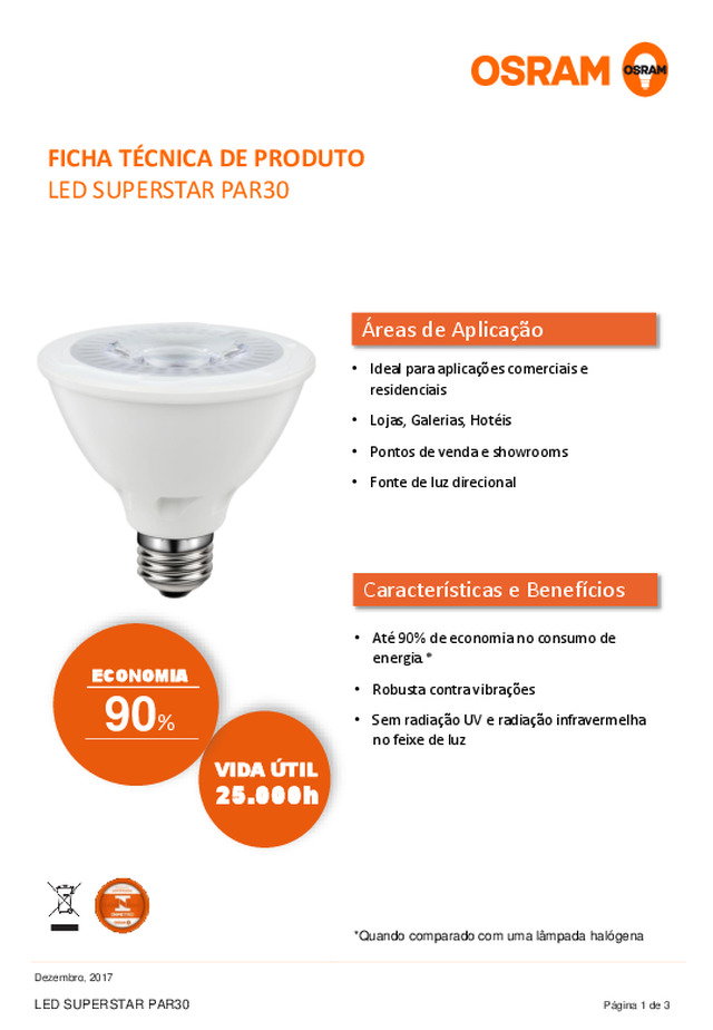 LED SUPERSTAR PAR30