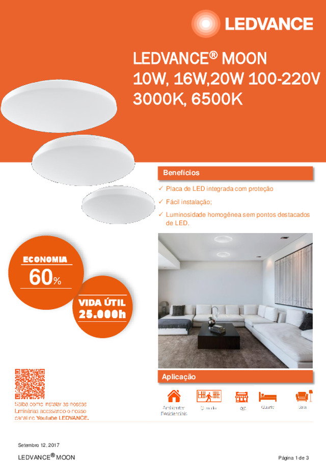 Data Sheet LEDVANCE® MOON