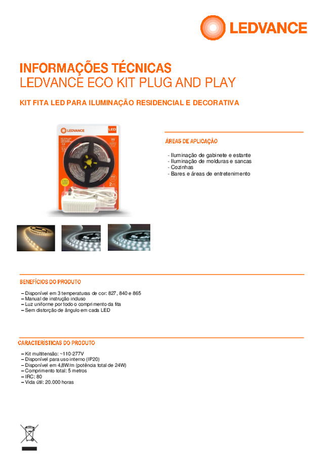 LEDVANCE Eco Kit Plug and Play