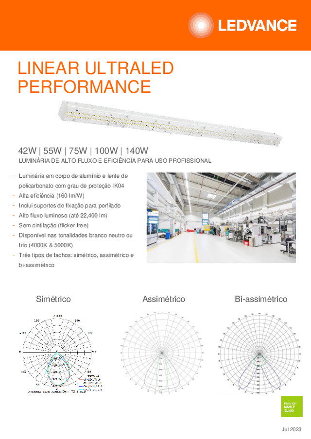 LINEAR ULTRALED PFM PT