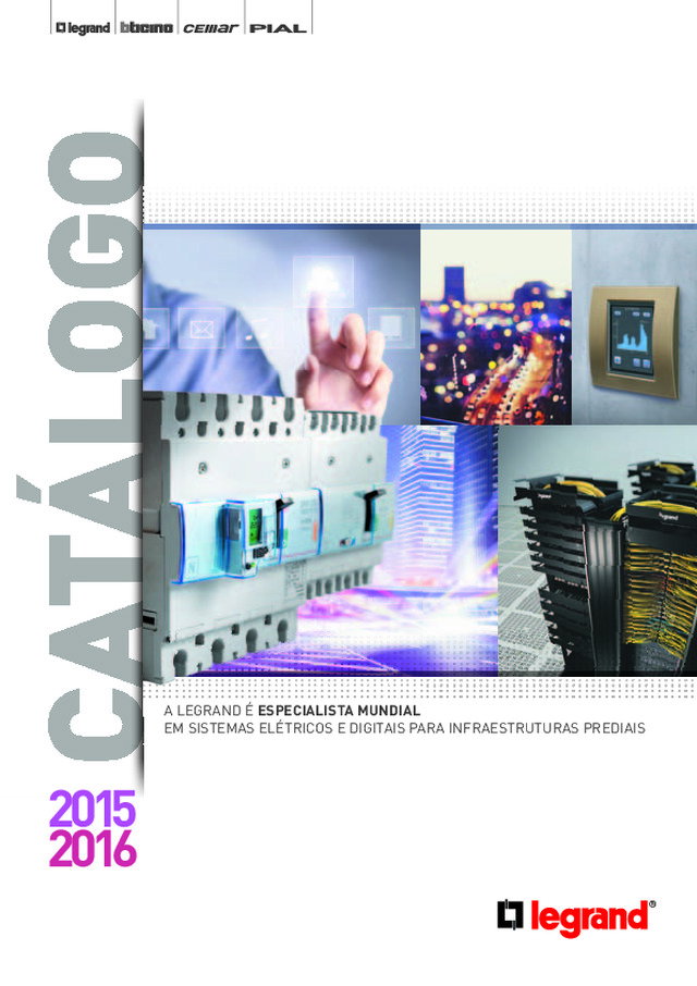Catálogo Geral 2016 on-line Legrand