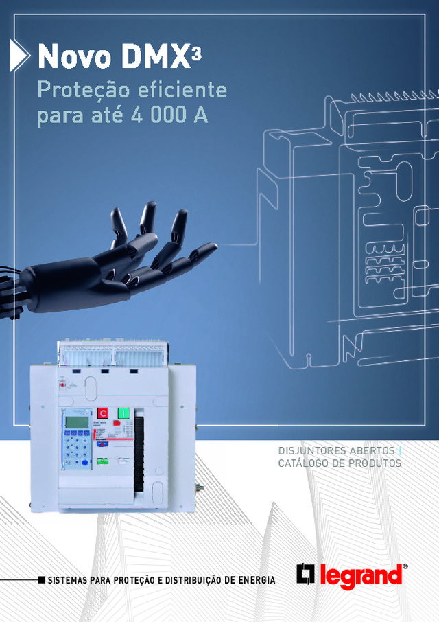Catálogo disjuntores abertos DMX3