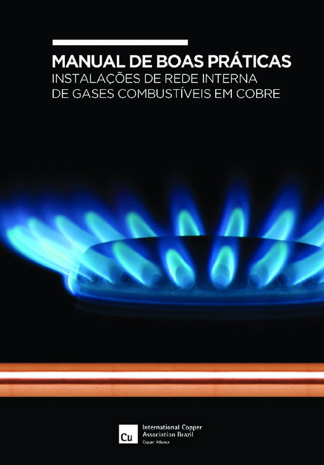 Manual de boas práticas - Instalações de rede interna de gases combustíveis em cobre