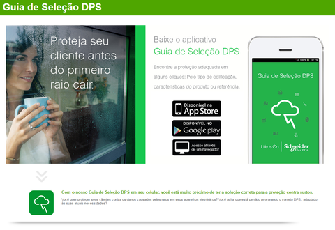 Schneider Electric lança app Guia de Seleção DPS para eletricistas