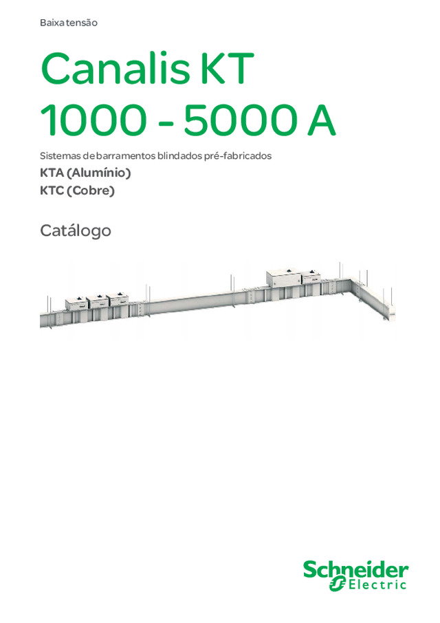 Catálogo Canalis de 1000A a 5000A IP 55