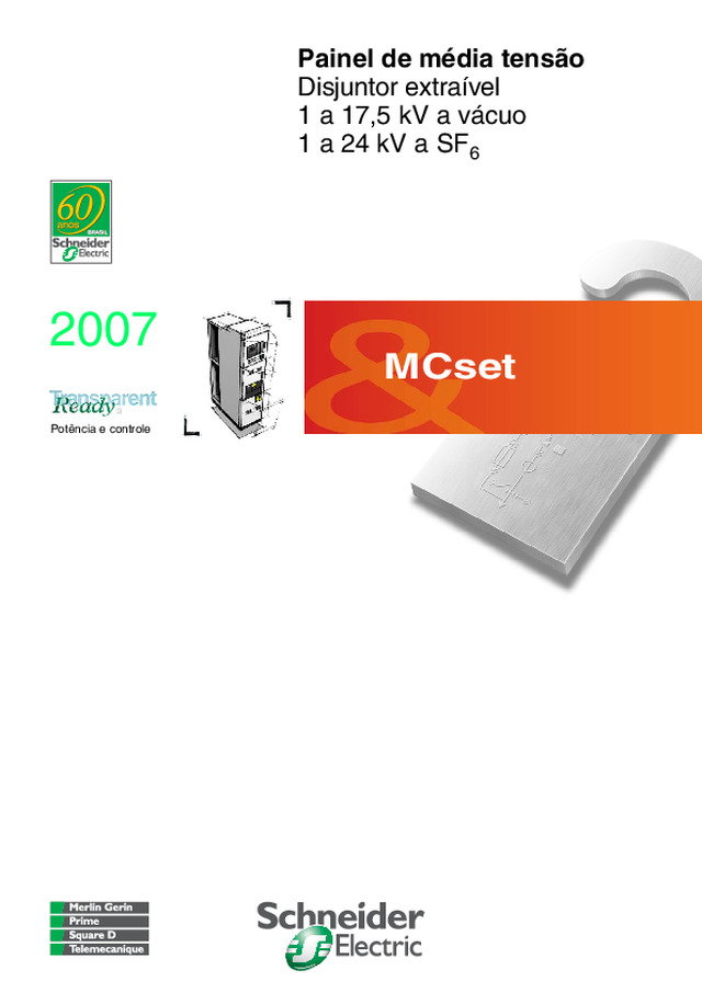 Catálogo Painel de MT: Mcset