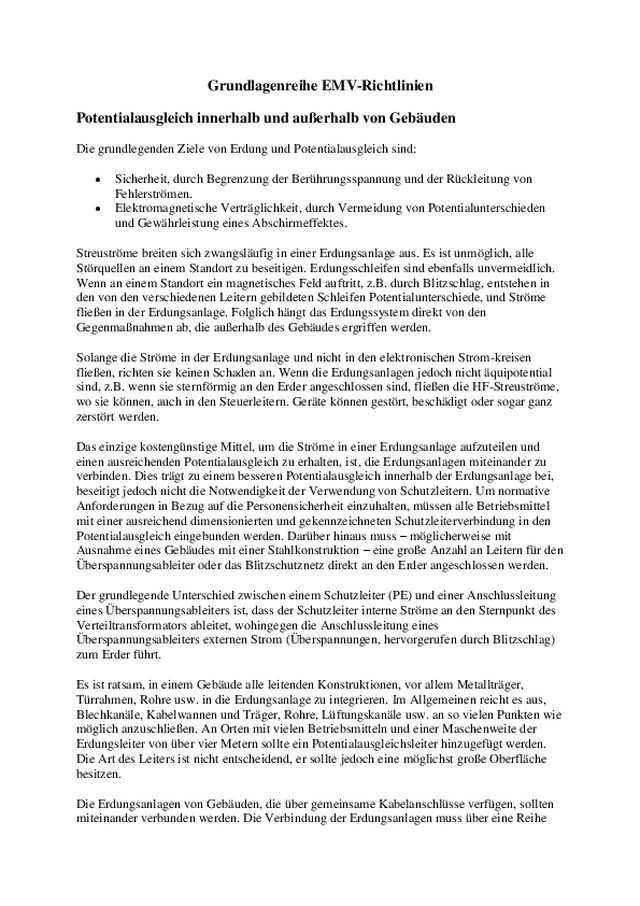 Grundlagenreihe EMV-Richtlinien Teil 2