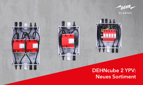 Generatoranschlusskästen für PV-Anlagen:  Optimaler Schutz mit DEHNcube 2 YPV 