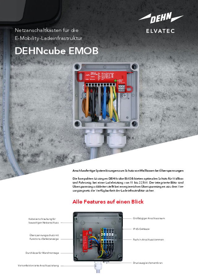 DEHNcube EMOB