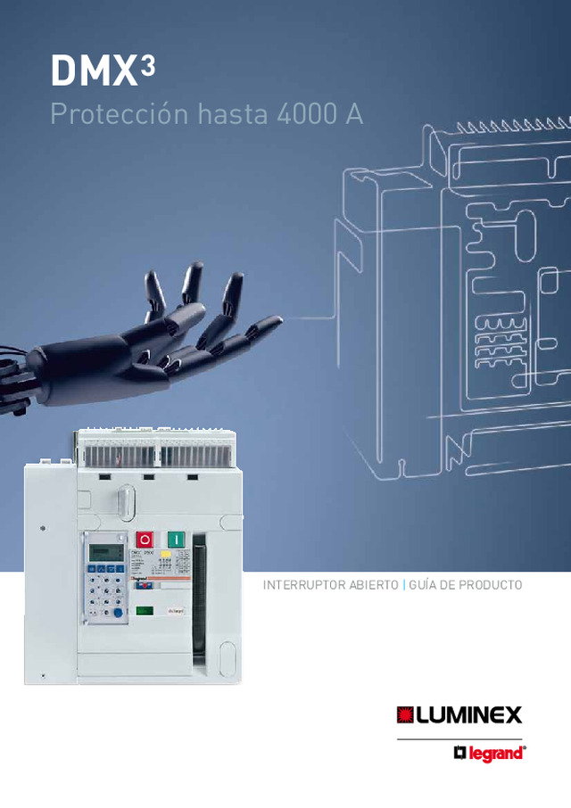 Folleto Interruptores abiertos DMX3