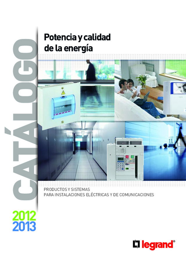 Catálogo Potencia y calidad de energía