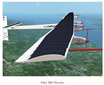 El avión propulsado por energía solar vuela hacia China en su vuelta al mundo
