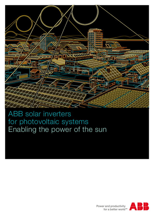 Inversores solares ABB para instalaciones fotovoltaicas, aprovechando el poder del sol