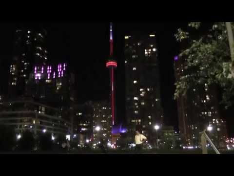CN TOWER LIGHT SHOW
