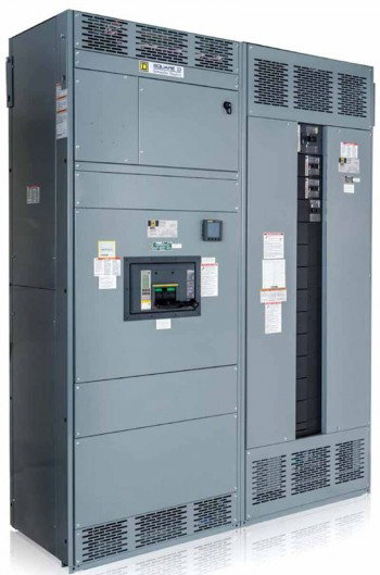 Tablero de distribución eléctrica QED-2 de Schneider Electric