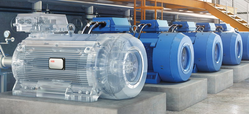 ABB-Motoren melden sich bei Servicebedarf selbst