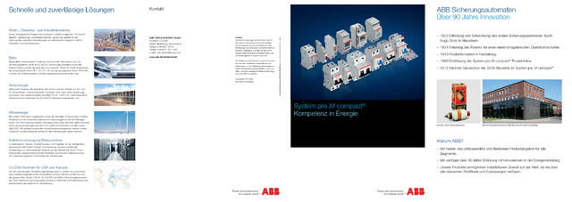 ABB System pro M compact –  Kompetenz in Energie